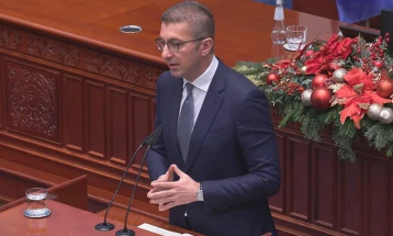 Мицкоски: СДСМ имаше можност да направи нешто за подобрување на животниот стандард, но наместо тоа дозволи рекордни стапи на инфлација од 17, 18 и 19 проценти годишно