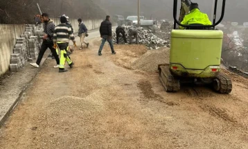 Се проширува и санира локалниот пат до долнореканското село Присојница