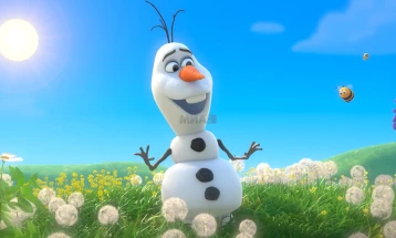 „Оживеан“ ликот на Олаф од „Снежното Кралство“ на „Дизни“