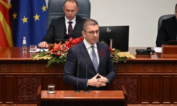 Mickoski: Qeveria me ritëm të përshpejtuar po e realizon agjendën reformuese, deri në janar pritet dorëzimi i 8 nga 12 hapat kyçе