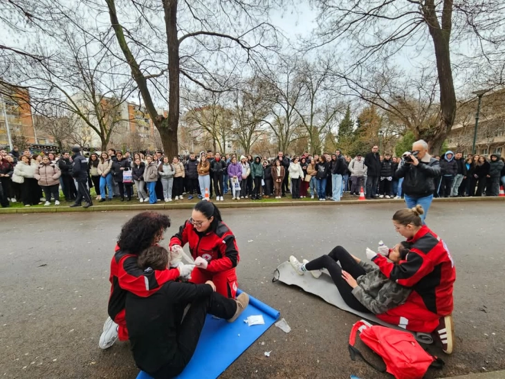 Симулациска вежба „Сигурни празници без употреба на пиротехника“ во Велес
