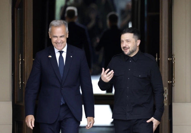 Средба Карни - Зеленски:  Канада најави дополнителна економска помош за Украина од 2,5 милијарди долари