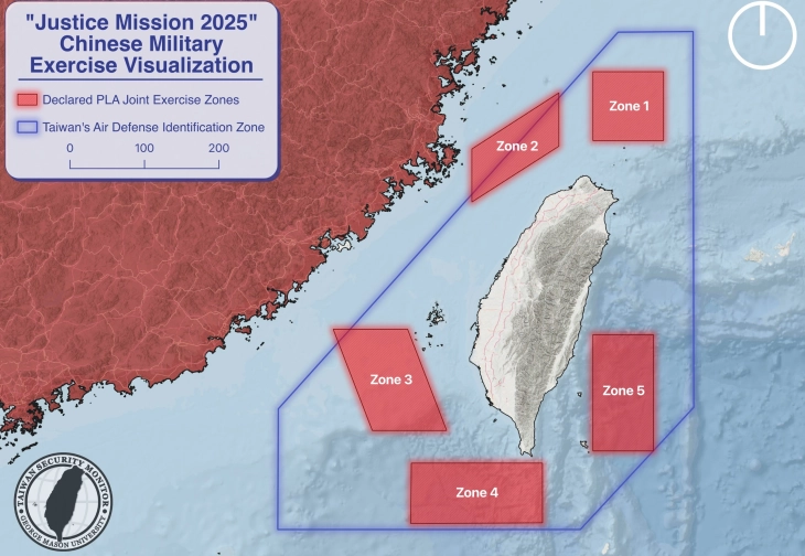 China begins new military exercises around Taiwan