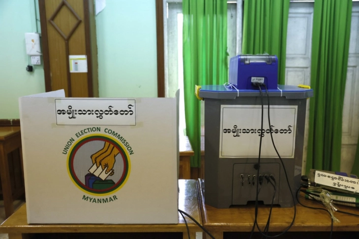 Сојузната партија за солидарност и развој освои најголем број гласови во првиот круг од парламентарнит избори во Мјанмар