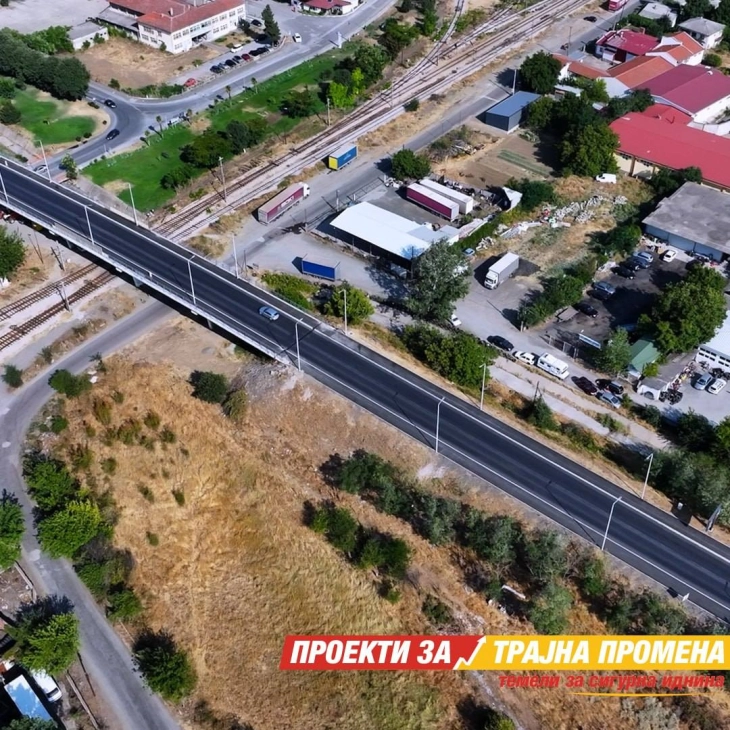 Завршена е реконструкцијата и рехабилитацијата на дел од булевар „Гевгелија“ и натпатникот на улица „Железничка“ во Гевгелија