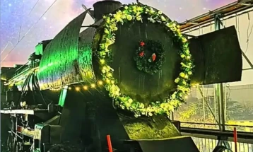 Новогодишен воз на Железници Транспорт на 2, 3 и 4 јануари