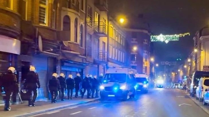 Биланс на новогодишната ноќ во Белгија: Околу 180 приведени лица и тројца повредени полицајци