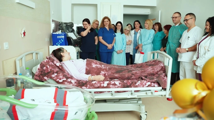 Првото бебе во Прилеп е машко