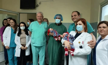 Вкупно 228 бебиња се родиле во кавадаречката болница во 2025, наспроти 140 во 2024 година 