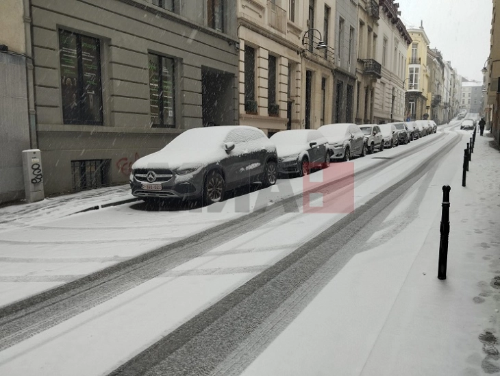 Најава за снежни врнежи во Белгија