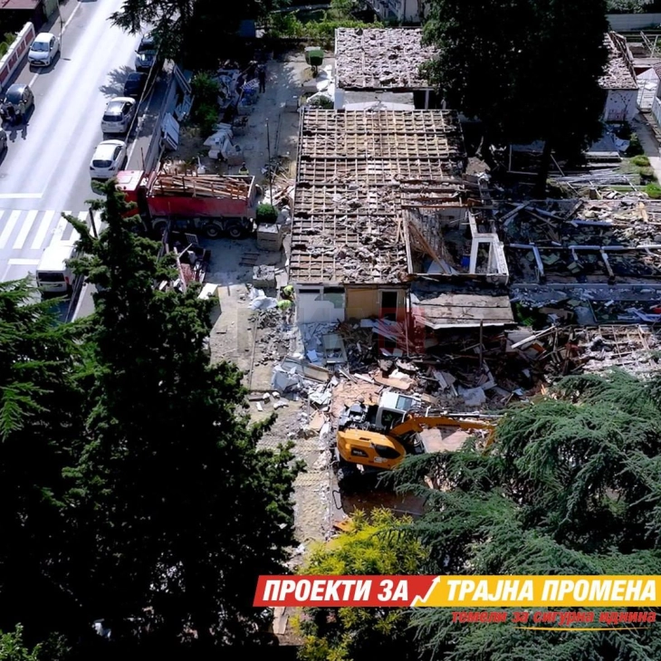 Mickoski: Ka filluar rindërtimi rrënjësor i kopshtit  IKPKF 