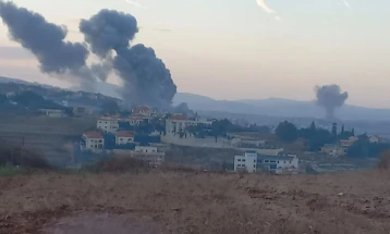 Израел погодил десетина цели на Хезболах во јужен Либан