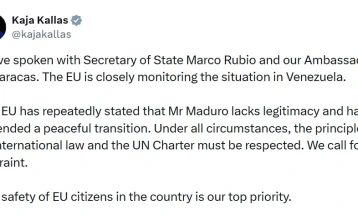 ЕУ повика на воздржаност и почитување на меѓународното право во Венецуела