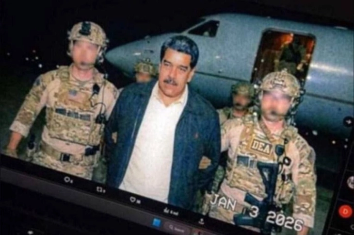 Објавена фотографија од апсењето на Мадуро, автентичноста официјално не е потврдена