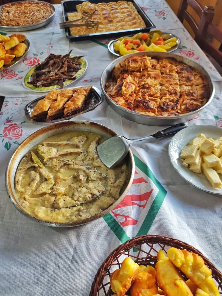 Саем на македонска традиционална кујна во Пустец