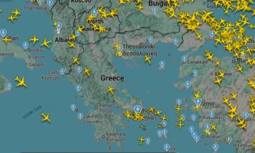 Постепено се нормализира воздушниот сообраќај во Грција – се опслужуваат до 35 полетувања и слетувања