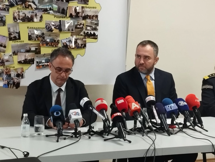 Тошковски: „Безбеден град“ има силна поддршка од граѓаните, МВР продолжува со неговата имплементација