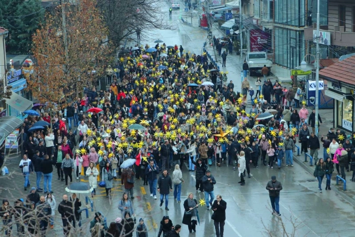 Бадникова поворка во Куманово