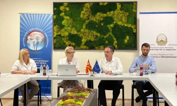 Прес-конференција на министерот Алиу и директорката на ИЈЗ Андоновска (во живо)