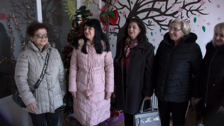 Штипското Здружение на инвалиди на трудот го посетија Центарот за деца со аутизам