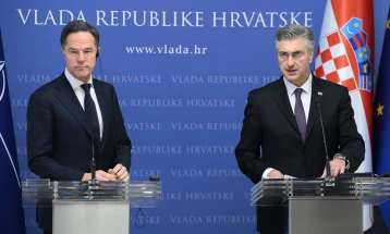 Rutte praises Croatia for strong and reliable support to Ukraine