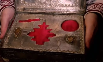 Денеска и утре верниците се поклонуваат пред моштите на Свети Василиј во Струмица