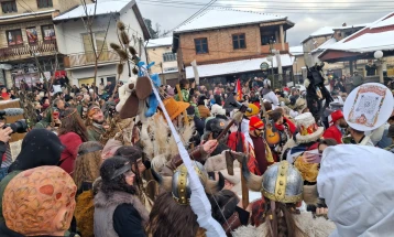 Карневал под маски во Вевчани (ФОТО)