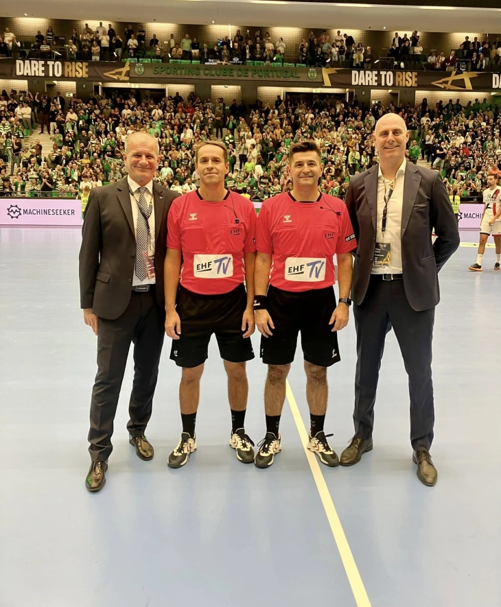 ЕХФ ЕУРО: Дербито меѓу Шведска и Холандија за македонските судии