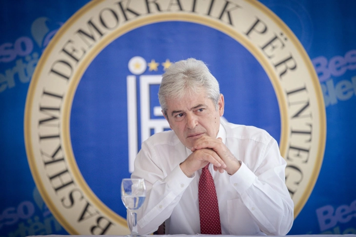 Ali Ahmeti do të marrë pjesë në takimin e nesërm të liderëve