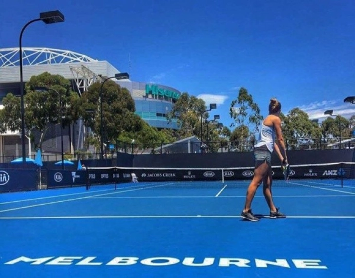Ѓорческа во борба за финале на квалификациите на Австралија опен