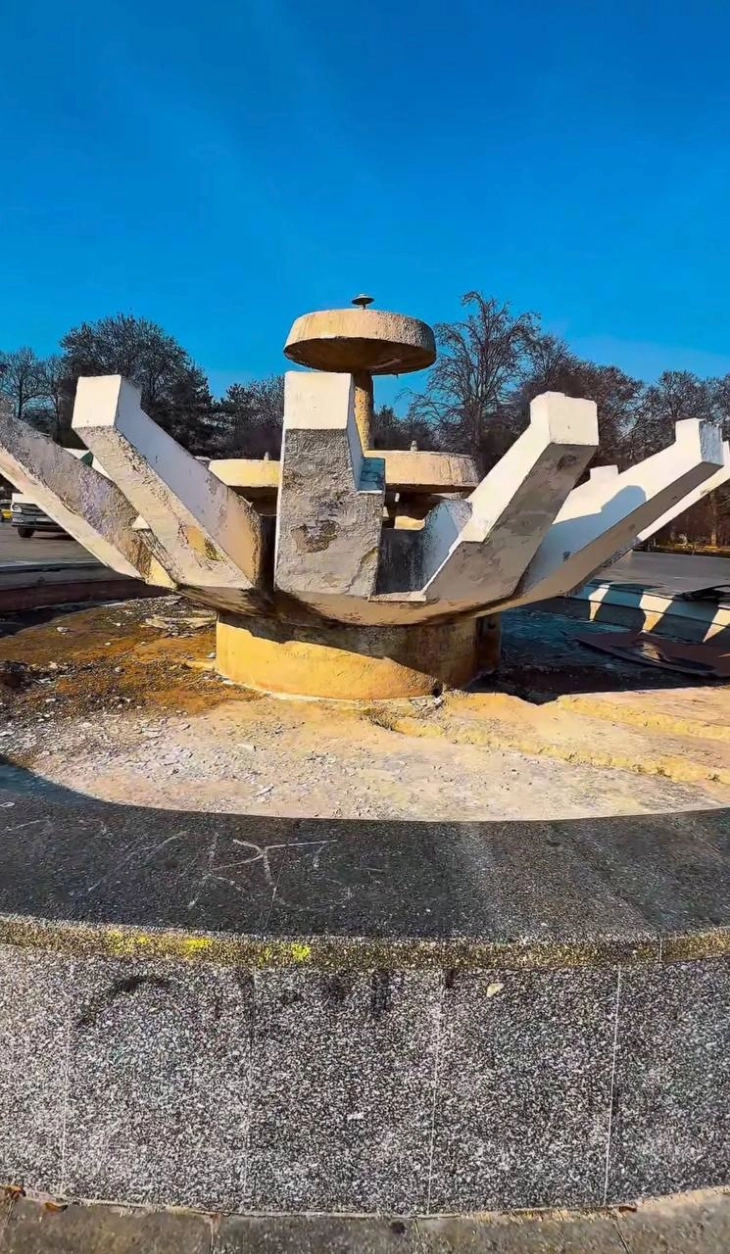 Ѓорѓиевски: Целосна реконструкција на фонтаната „Лотос“ и уредување на плоштадот околу неа