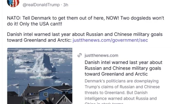 Трамп побара од Данска да се повлече од Гренланд