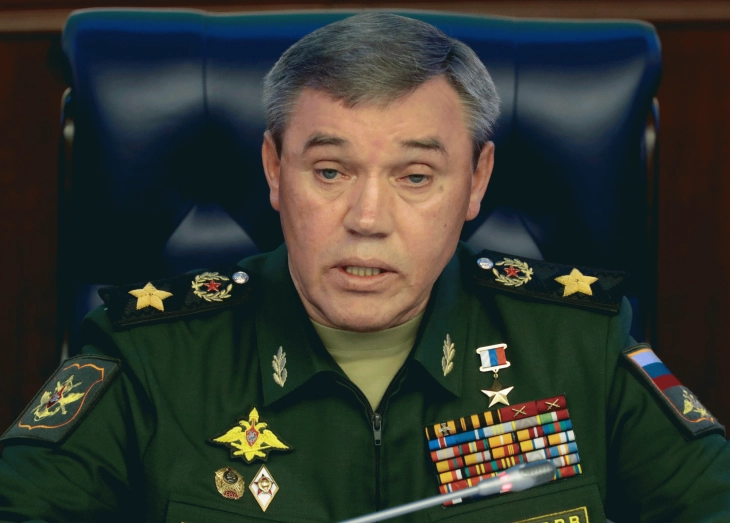 Герасимов: Русија од почетокот на годината зазеде 300 квадратни километри украинска територија