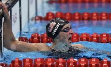 Ледецки исплива второ најдобро време во историјата на 1.500 метри слободен стил