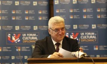 Ivanovi mbajti një fjalim në simpoziumin ndërkombëtar për diplomacinë kulturore në Parlamentin britanik