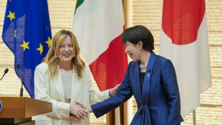 Такаичи и Мелони се согласија да соработуваат за зајакнување на економската безбедност