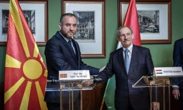 Minister Toshkovski meets Hungarian officials to discuss security cooperation, sharing of experiences