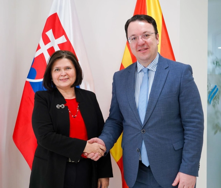 Nikoloski, Hricová discuss new flight, expected to boost business and tourist ties