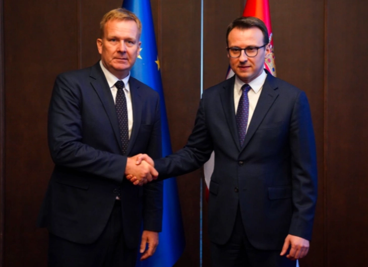 Во Белград средба на Соренсен со Петковиќ