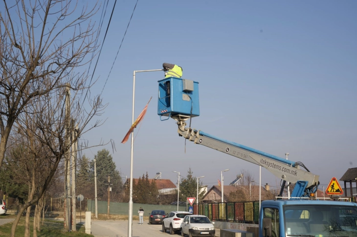 Општина Кисела Вода го модернизира осветлувањето, ЛЕД светилки со паметен систем за контрола