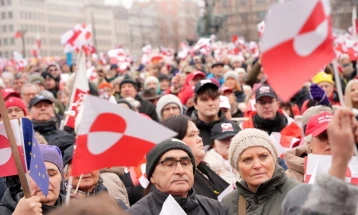 Во Копенхаген и други дански градови се одржаа протести за поддршка на Гренланд