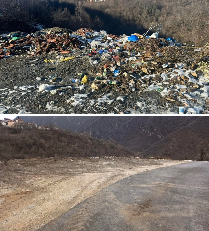 Расчистена голема дива депонија помеѓу Ростуше и Велебрдо,  од општината со апел за одговорно однесување