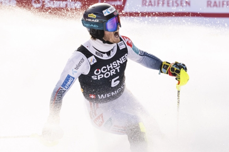 Норвежанецот Мек Грат победник на слаломот во Венген