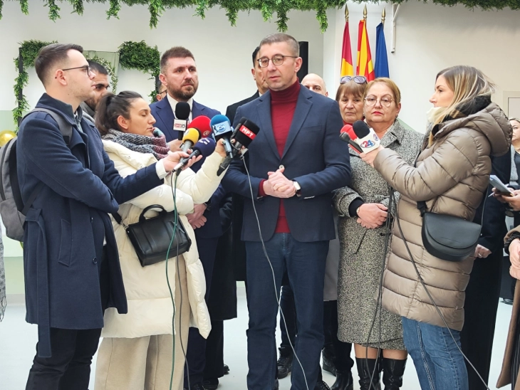 Mickoski: We'll do our EU reform agenda homework first, then up to EU whether it bilateralizes accession process