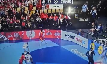 Драма во последните секунди во Хернинг: Серафимов ја имаше топката в раце, имавме 20 секунди за победа, и тогаш таа необјасниво му испадна