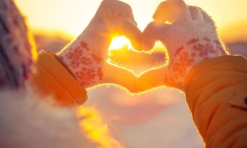 Weather: Sunny and crisp; high 6°C