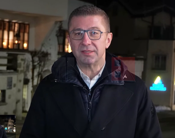 Mickoski nga Davosi: Do të kemi takime të shumta për investime të reja dhe përmirësimin e gjendjes ekonomike