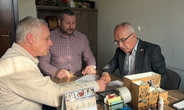 Градоначалникот Тони Коњановски во работна посета на ЈП „Паркинзи“-Битола