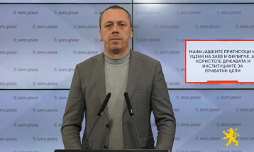 Петрушевски: Мафијашките притисоци и уцени на Заев и Филипче ја користеле државата и институциите за приватни цели