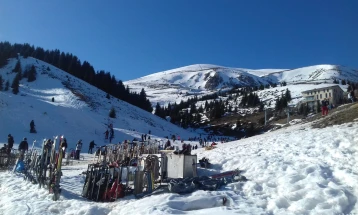 Më së shumti borë në Kodër të Diellit